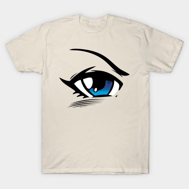 Anime Eye... T-Shirt by Illustratorator